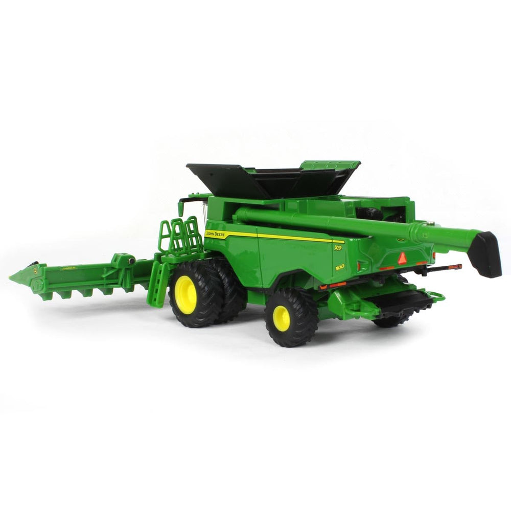 John Deere Prestige X9 1100 combine die-cast exterior and detailed windows.