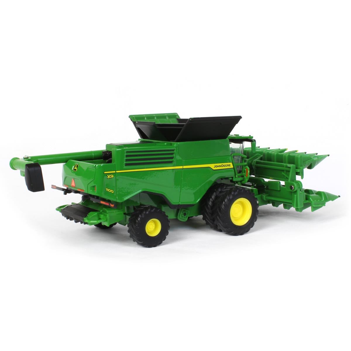 John Deere Prestige X9 1100 combine folding C16F corn head included.