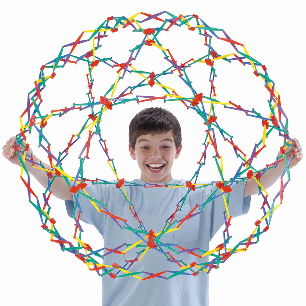John N. Hansen Hoberman Sphere educational booklet inspires creative play ideas.