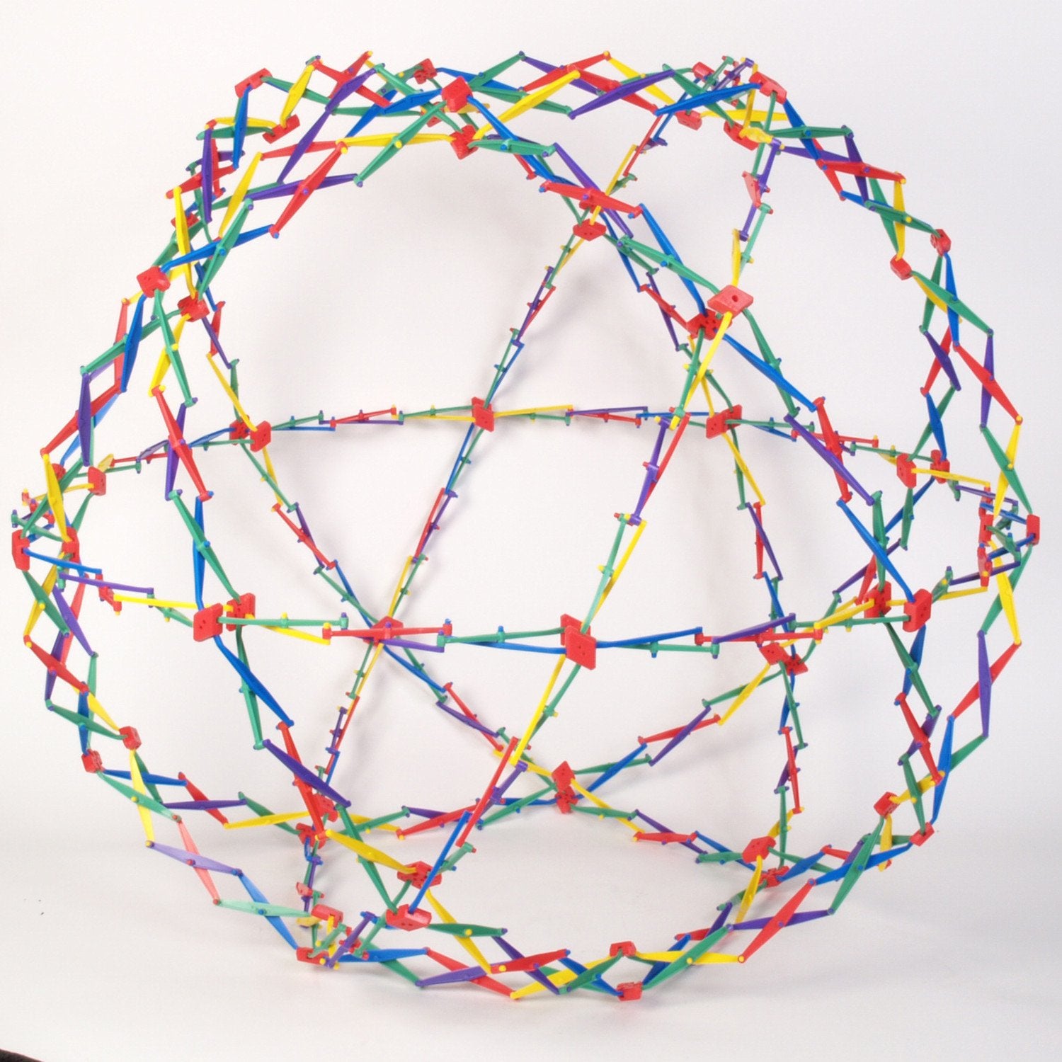 John N. Hansen Hoberman Sphere pulley setup enables controlled expansion and dynamic visuals.