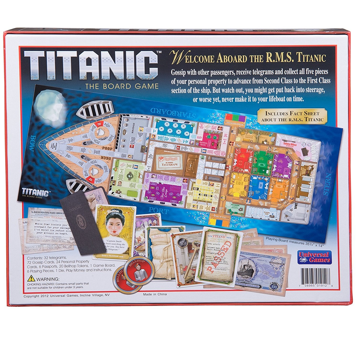 John N. Hansen Titanic property cards and passports add collectible goals for competition