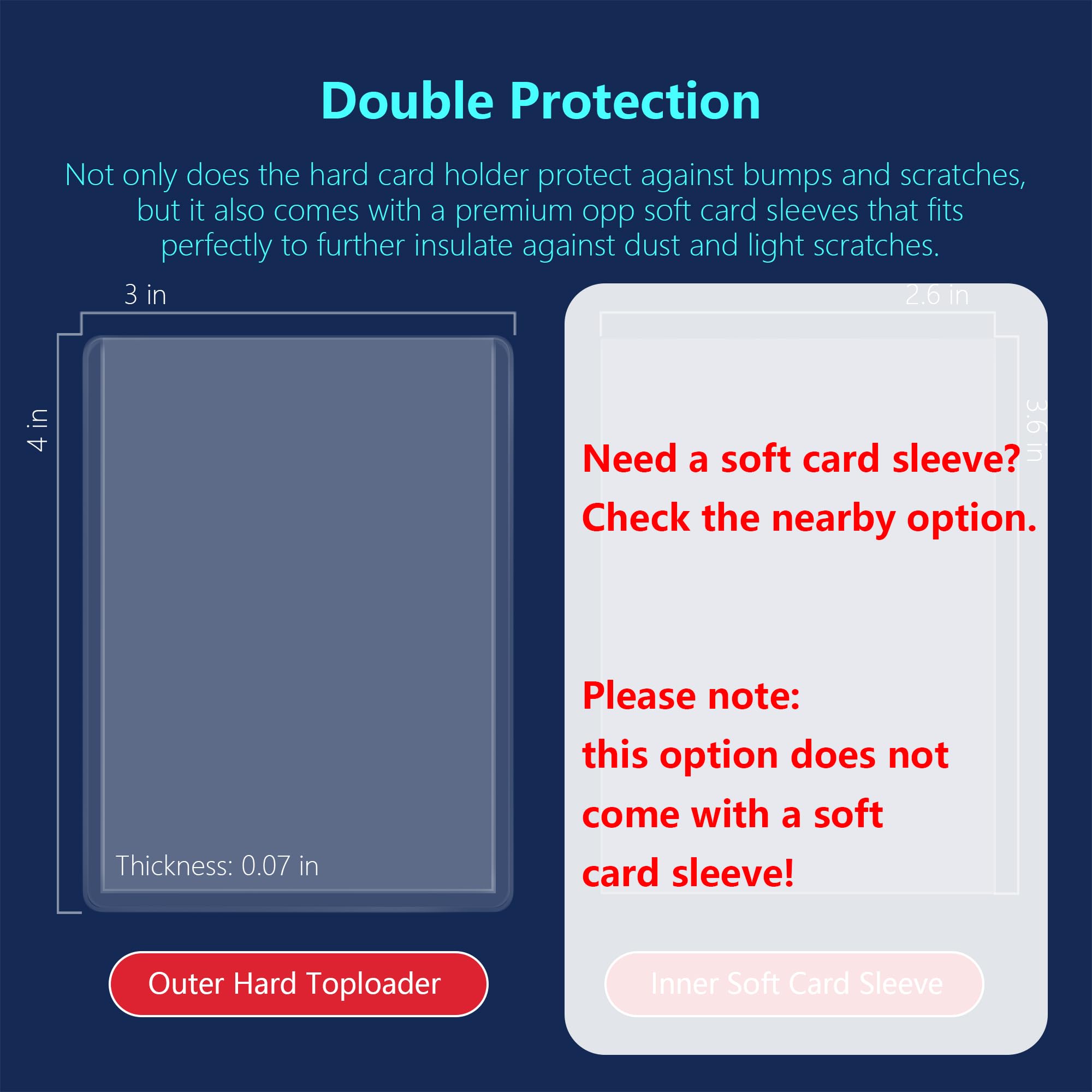 Gift-ready JohnBee sleeves provide reliable protection for fans.