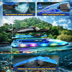 JOI MEW crystal-clear boat cover for enhanced style and visibility.