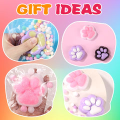 Joicee Taba squishy kit doughnut mold for colorful toys.