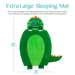 Joiedomi nap mat measures 60 by 39 inches for spacious rest.
