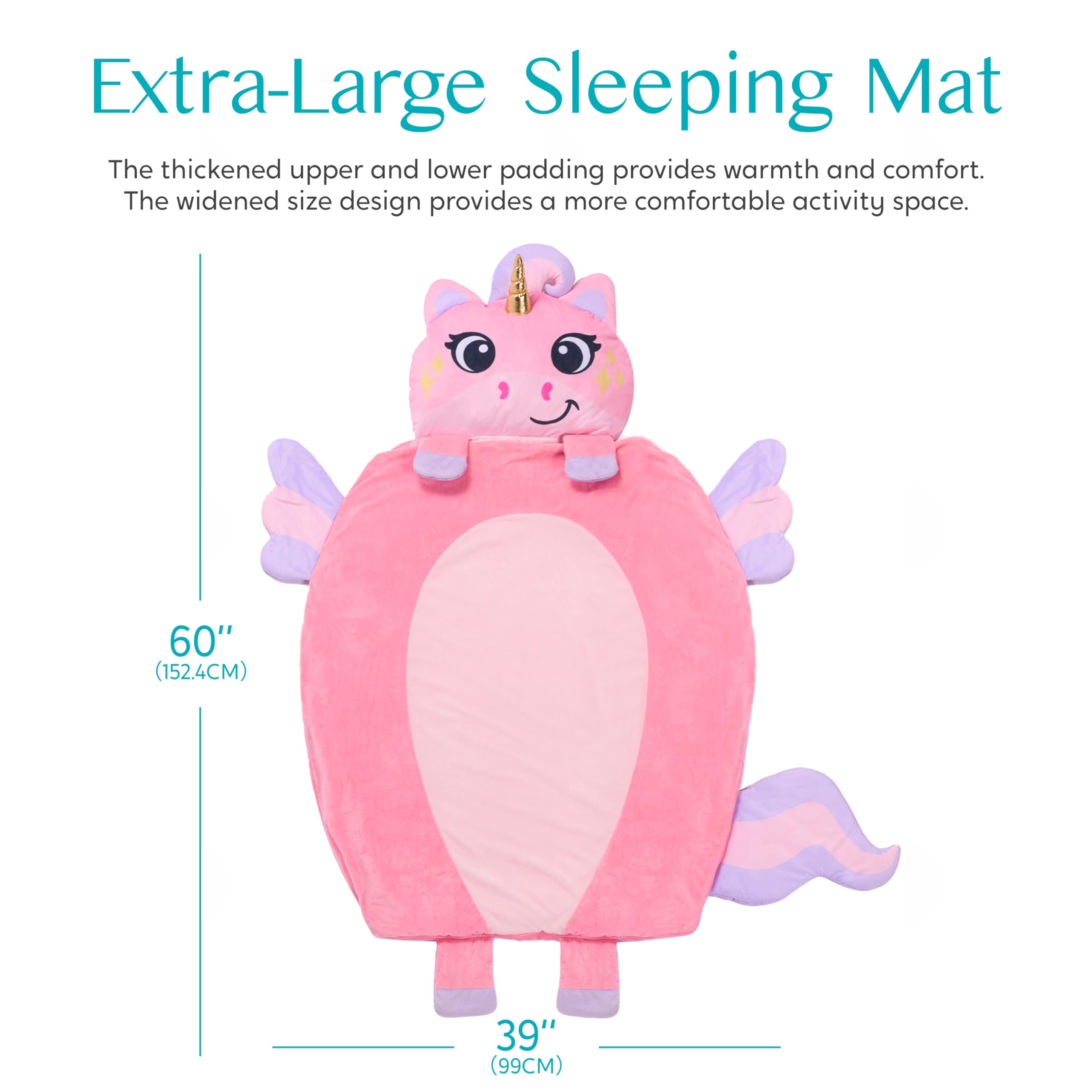 Joiedomi nap mat machine washable care for easy cleaning.
