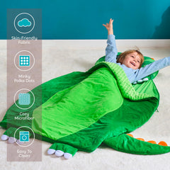 Joiedomi nap mat fabric is machine washable for simple cleaning.