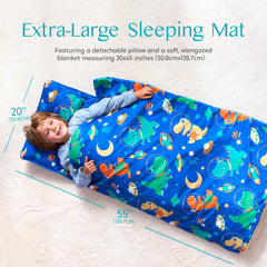 Joiedomi nap mat with soft Minky blanket for extra comfort