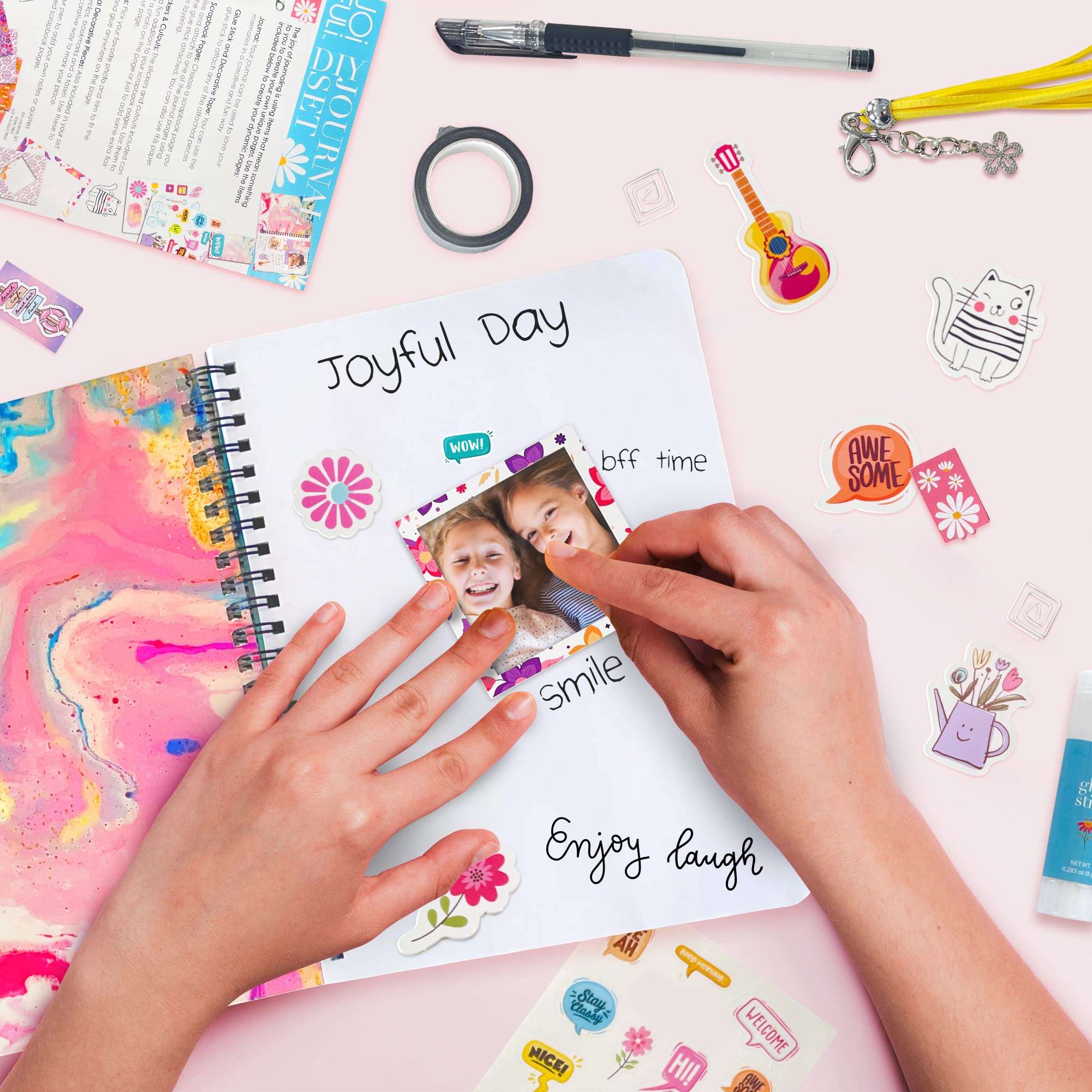 JOiFULi DIY Journal Set gift-ready pack ideal for birthdays and back-to-school creativity