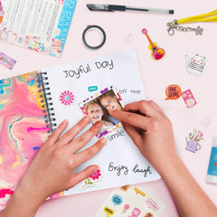 JOiFULi DIY Journal Set gift-ready pack ideal for birthdays and back-to-school creativity