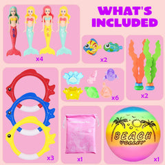 JOINBO diving rings help kids retrieve targets and practice underwater.