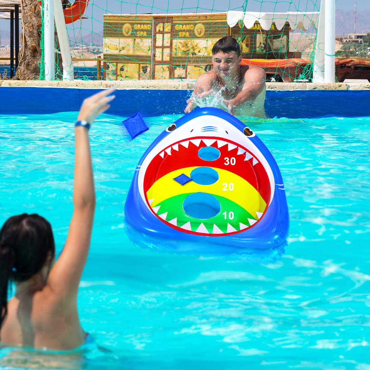 JOINBO durable PVC construction withstands splashy pool play