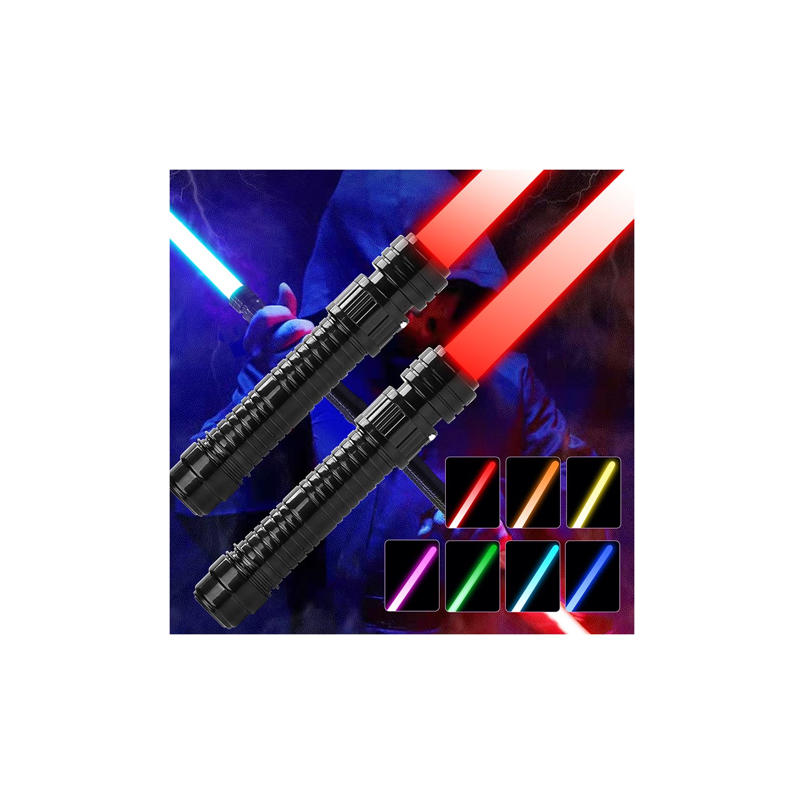 JOINBO light up sword saber handle with motion FX for kid-friendly battles