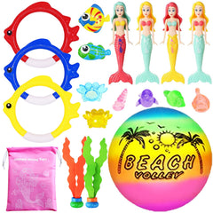 JOINBO mermaid diving toys in pool boost imaginative play and coordination.