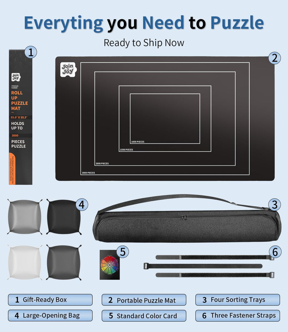 Join&Joy color guide card improves sorting efficiency and placement.