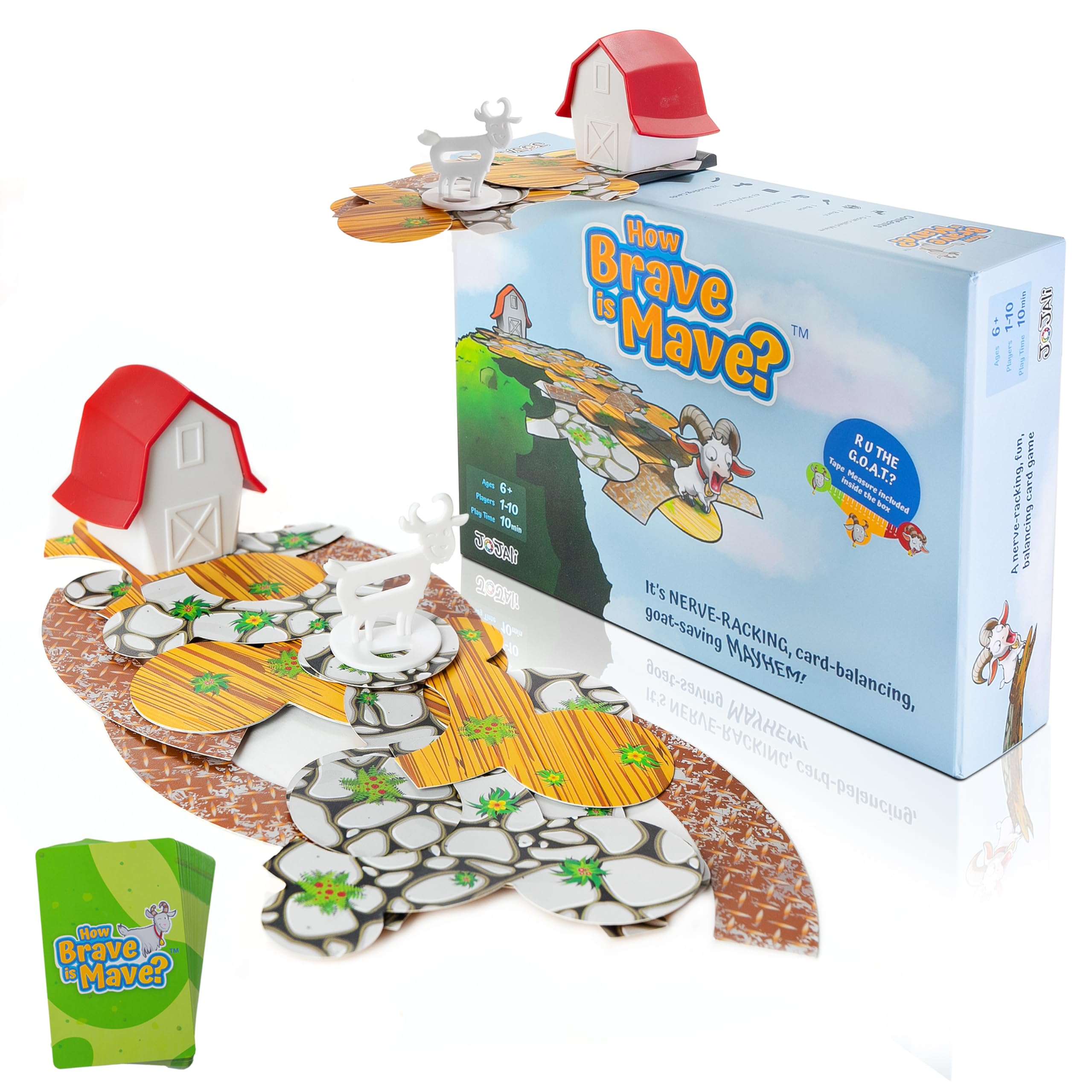 Jojali How Brave is Mave base piece shown, ideal start for family game night