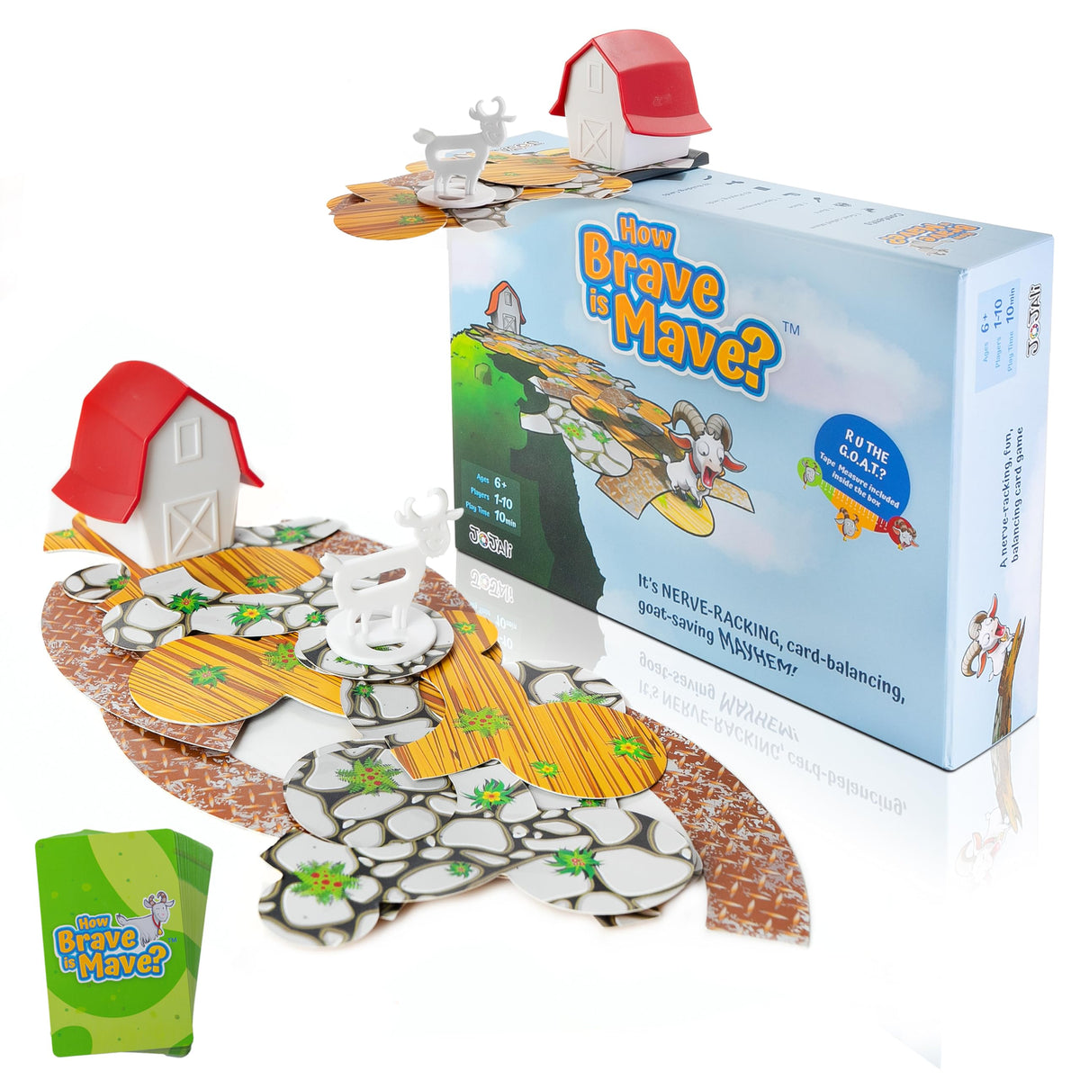 Jojali How Brave is Mave base piece shown, ideal start for family game night