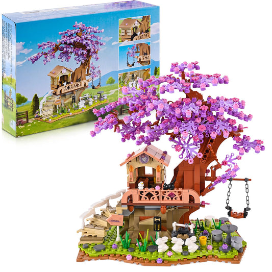JOJO&Peach cherry blossom garden base for imaginative play