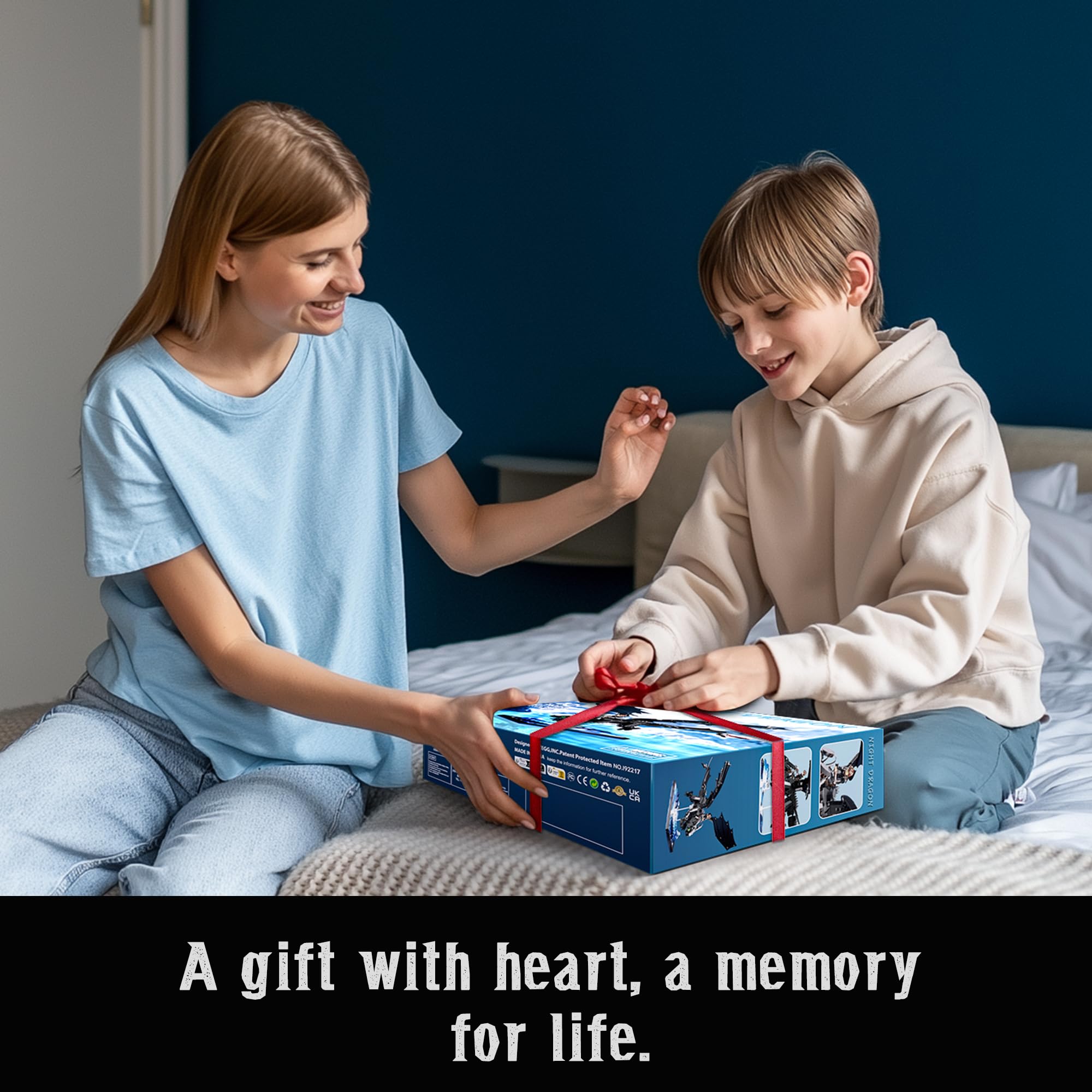 JOJO&Peach Night Dragon 940-piece set makes a great gift.