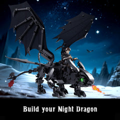 JOJO&Peach Night Dragon poseable figure for dynamic scenes.