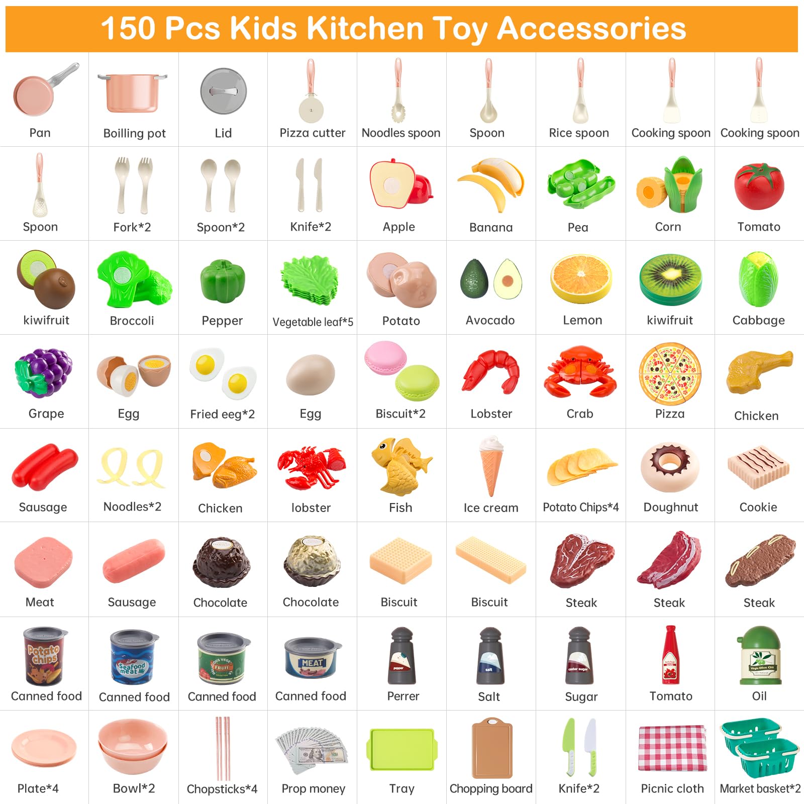 JOKERKING pink stockpot and pan invite kids to cook and role-play kitchen tasks.