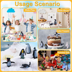 JOKFEICE seal figurine adds charming Arctic character to dioramas and displays.