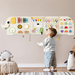 JOLIE VALLÉE Elephant wall panel setup guide helps safe installation.