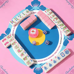 Jolitac mahjong carrying bag keeps the set portable and protected on trips