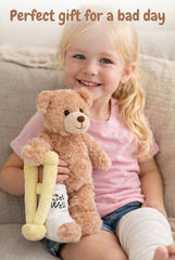 Jolitee get well teddy for hospital stays provides gentle reassurance