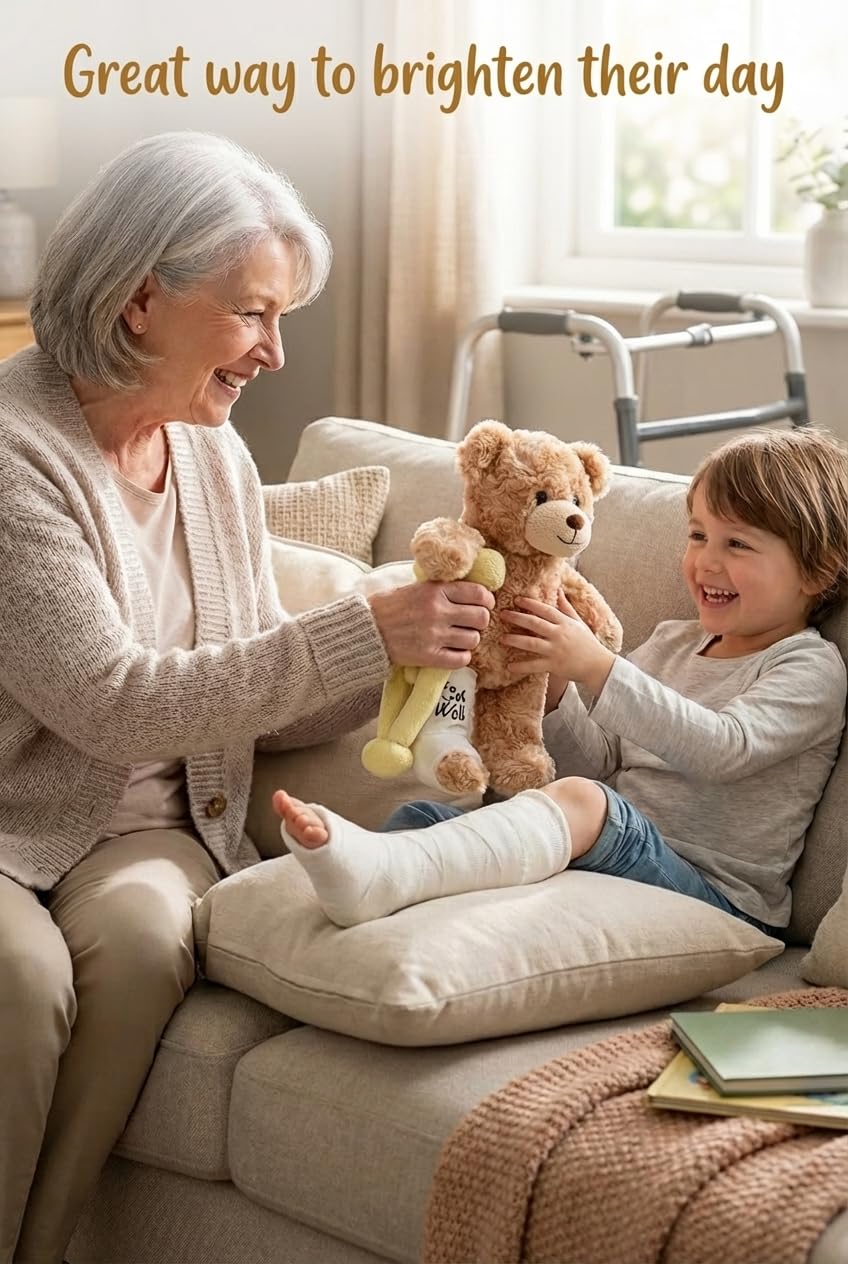 Jolitee hospital gift teddy serves as a meaningful sympathy token