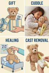 Jolitee 10.5-inch recovery companion ready for cuddle