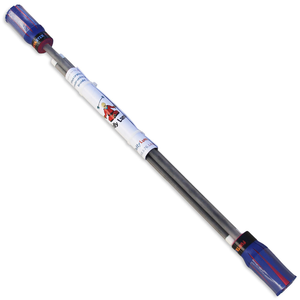 Jolly Lama Funtastix fiberglass core sticks highlighting durability