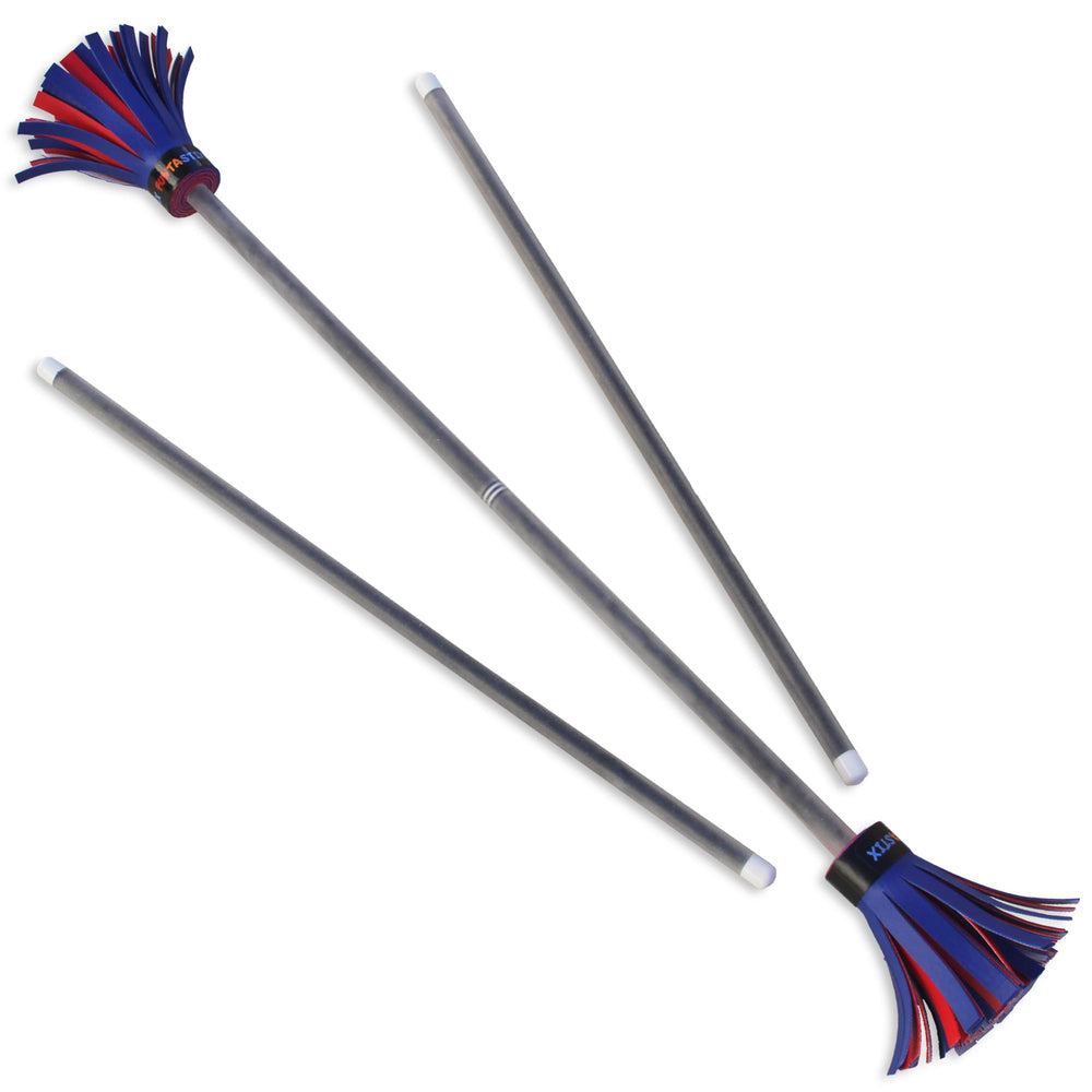 Jolly Lama Funtastix flower sticks set shown for smooth beginner spins and balance