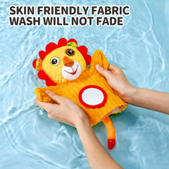 Jollybaby puppets feature durable stitching for long-lasting use.