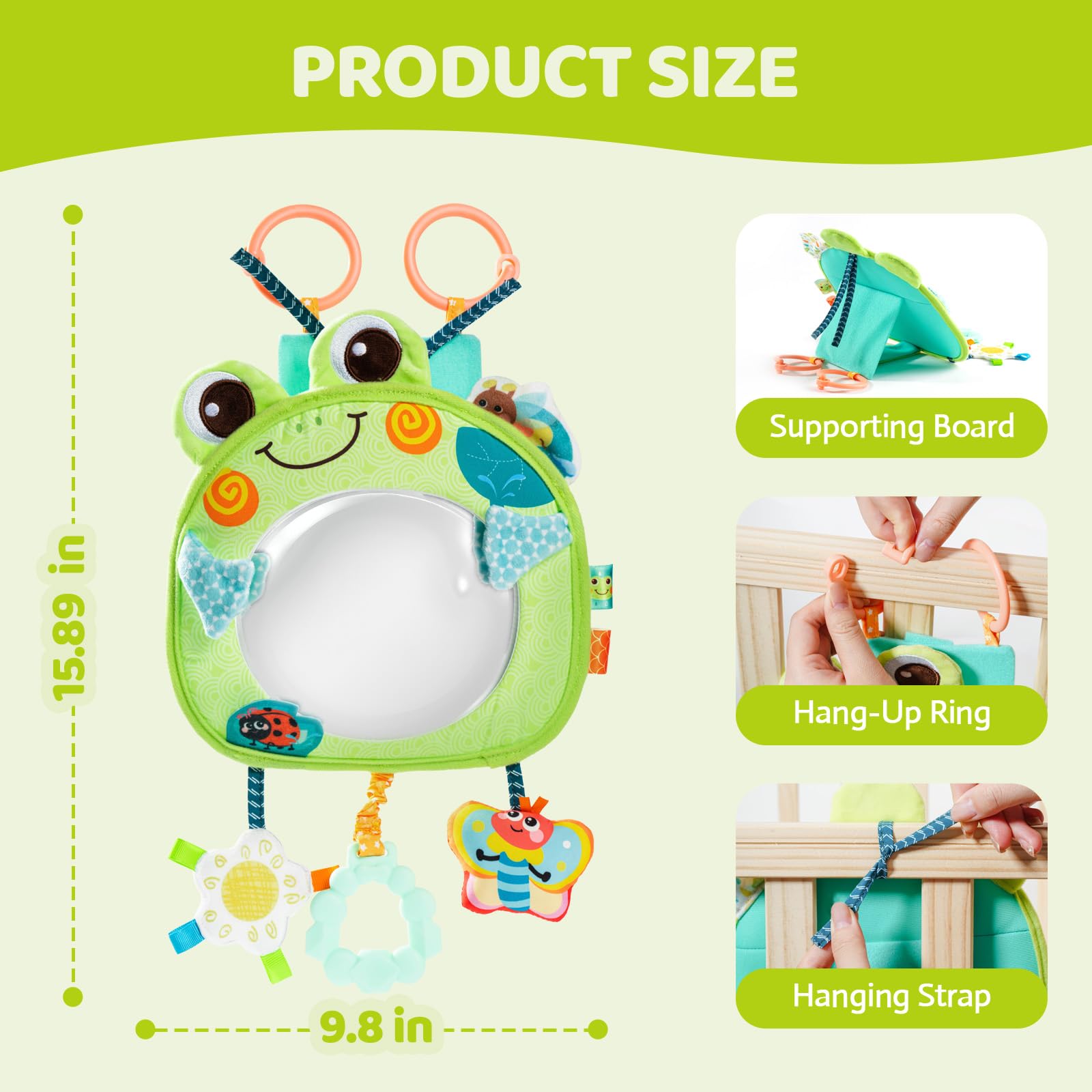 Jollybaby Frog sensory toys spark tactile exploration on the go