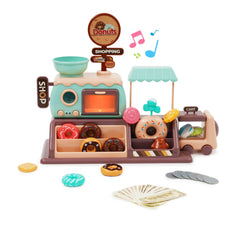 Jomifin donut maker machine for imaginative play and early culinary skills.