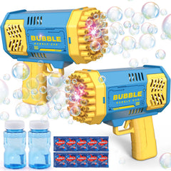 JONEG bubble machine 2pack set for backyard party fun and easy setup
