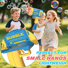 JONEG bubble machine lights add glow to indoor or outdoor play