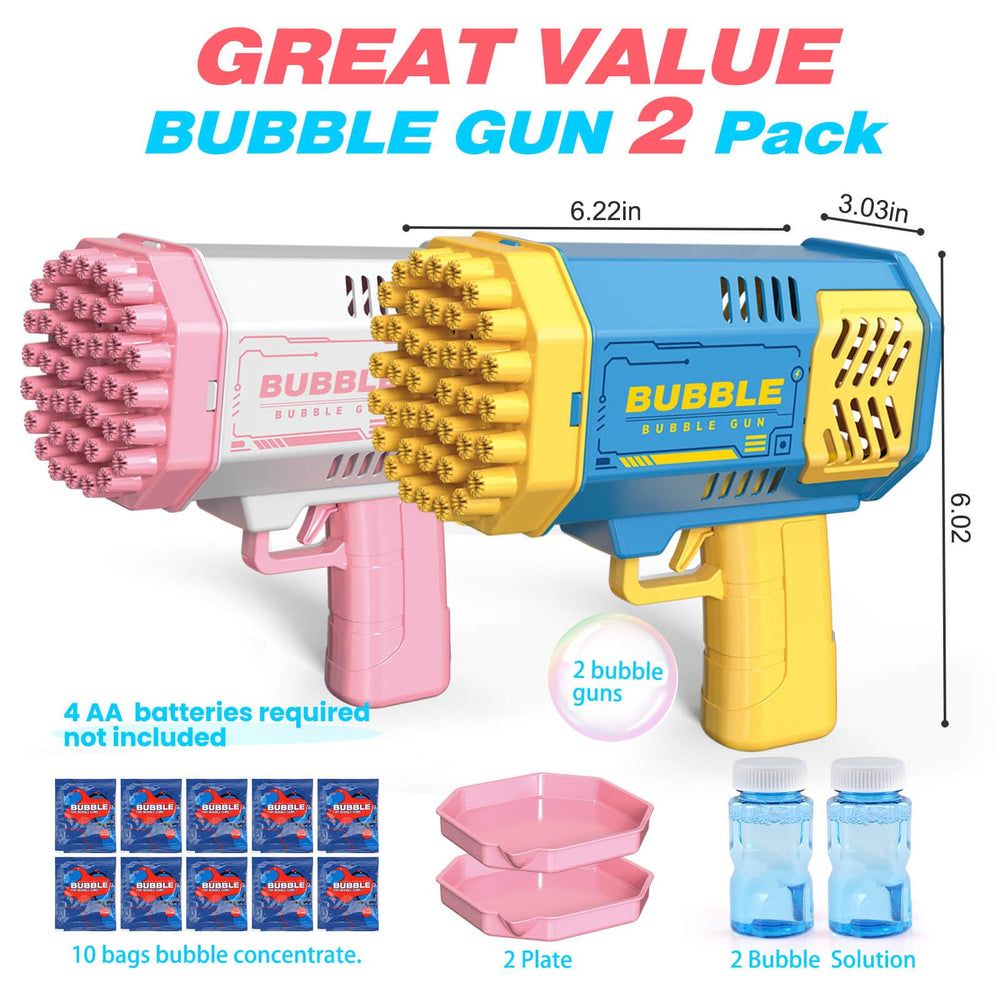 JONEG bubble machine refills ready for party play