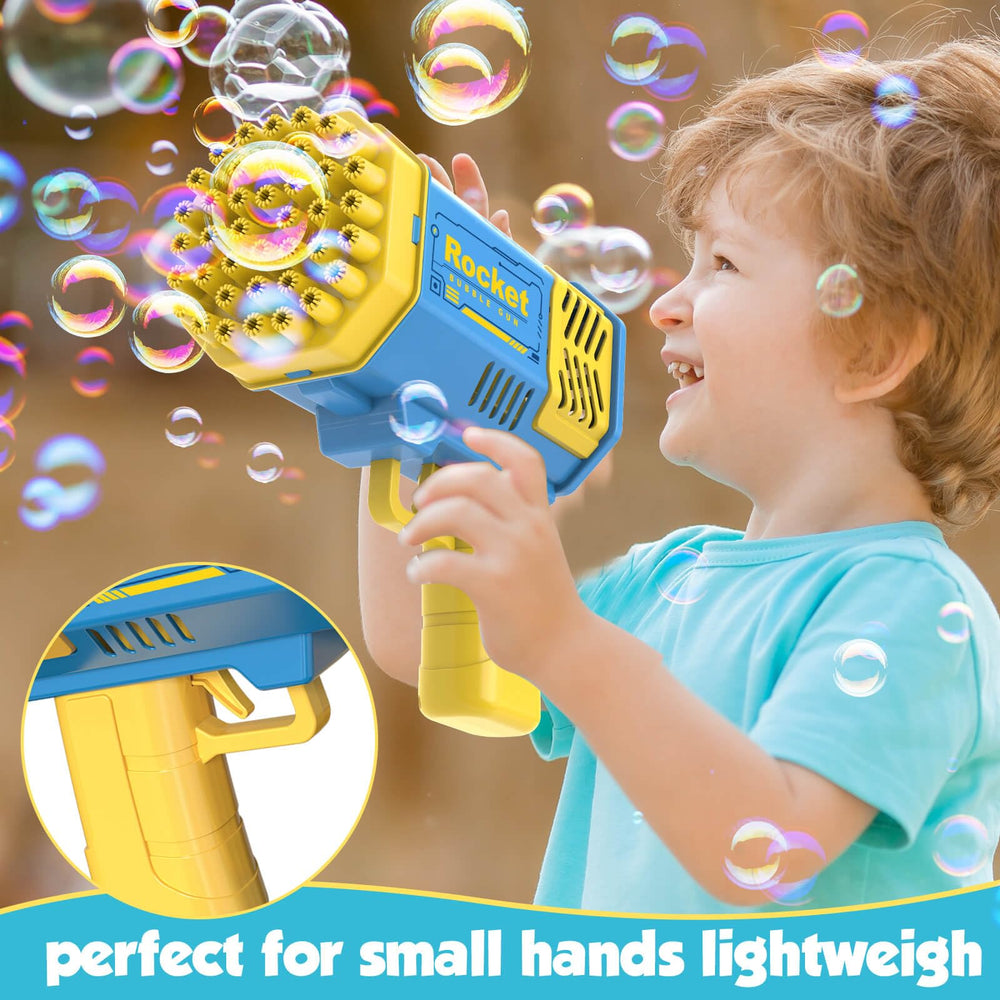 Refill pack and solution for extended JONEG bubble play