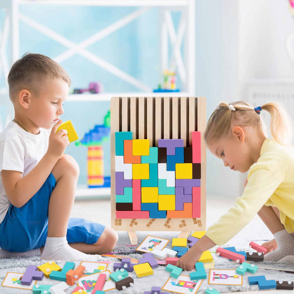 JONEG travel classroom playtime activity at table on road trip