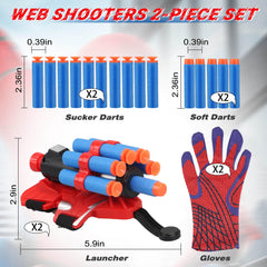 JONEG spider glove launcher close-up highlights comfortable grip for extended play sessions.