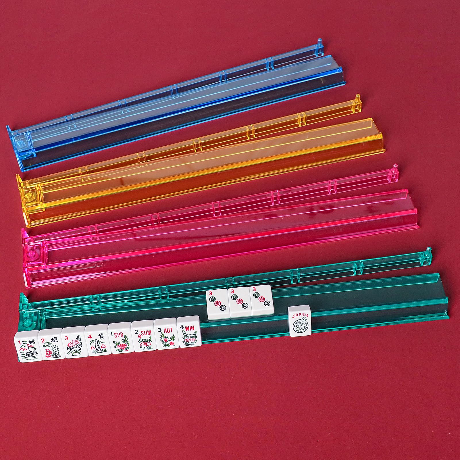 Jongyance blue-pattern carrying case provides portability and style.