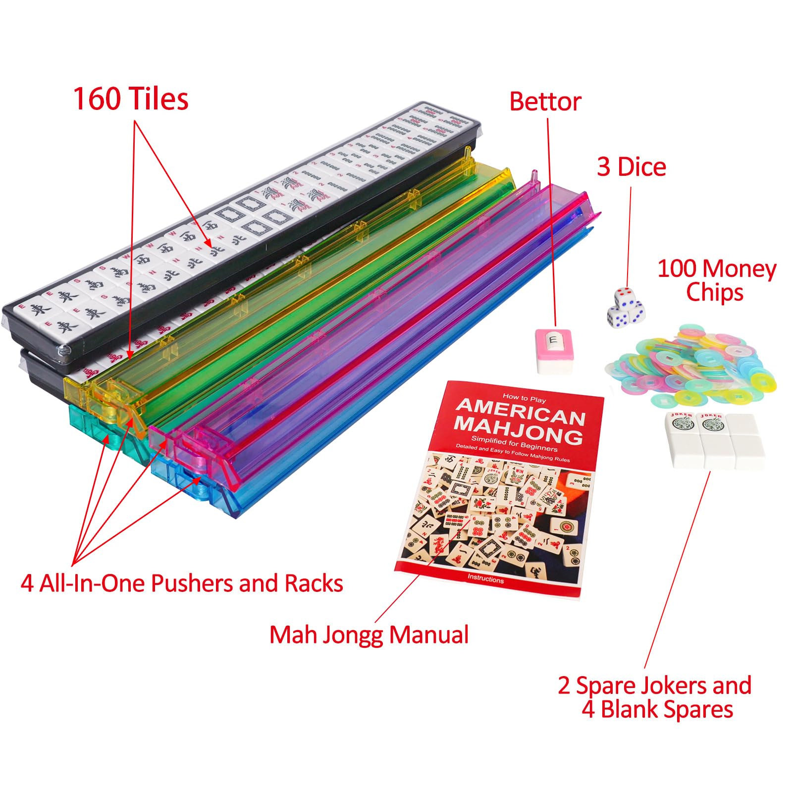 Jongyance dice and money chips support authentic gameplay accessories.