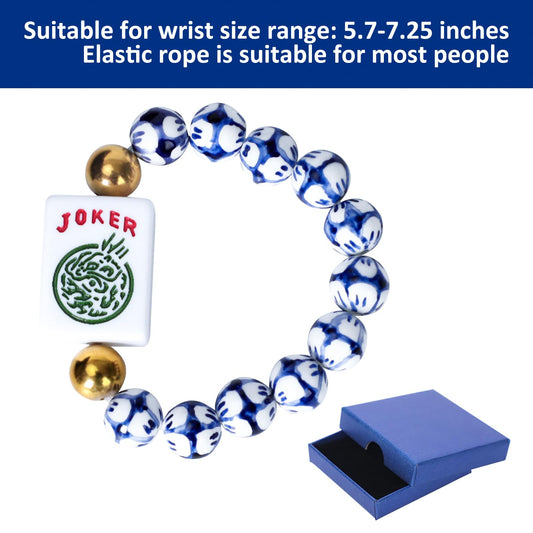 Jongyance Mahjong Accessory elastic wrist band ensures comfortable, adjustable fit