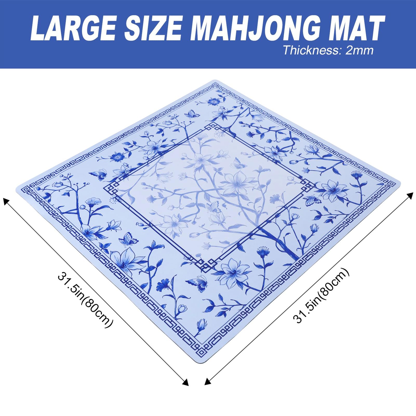 Jongyance mahjong mat anti-slip base keeps tiles steady during play