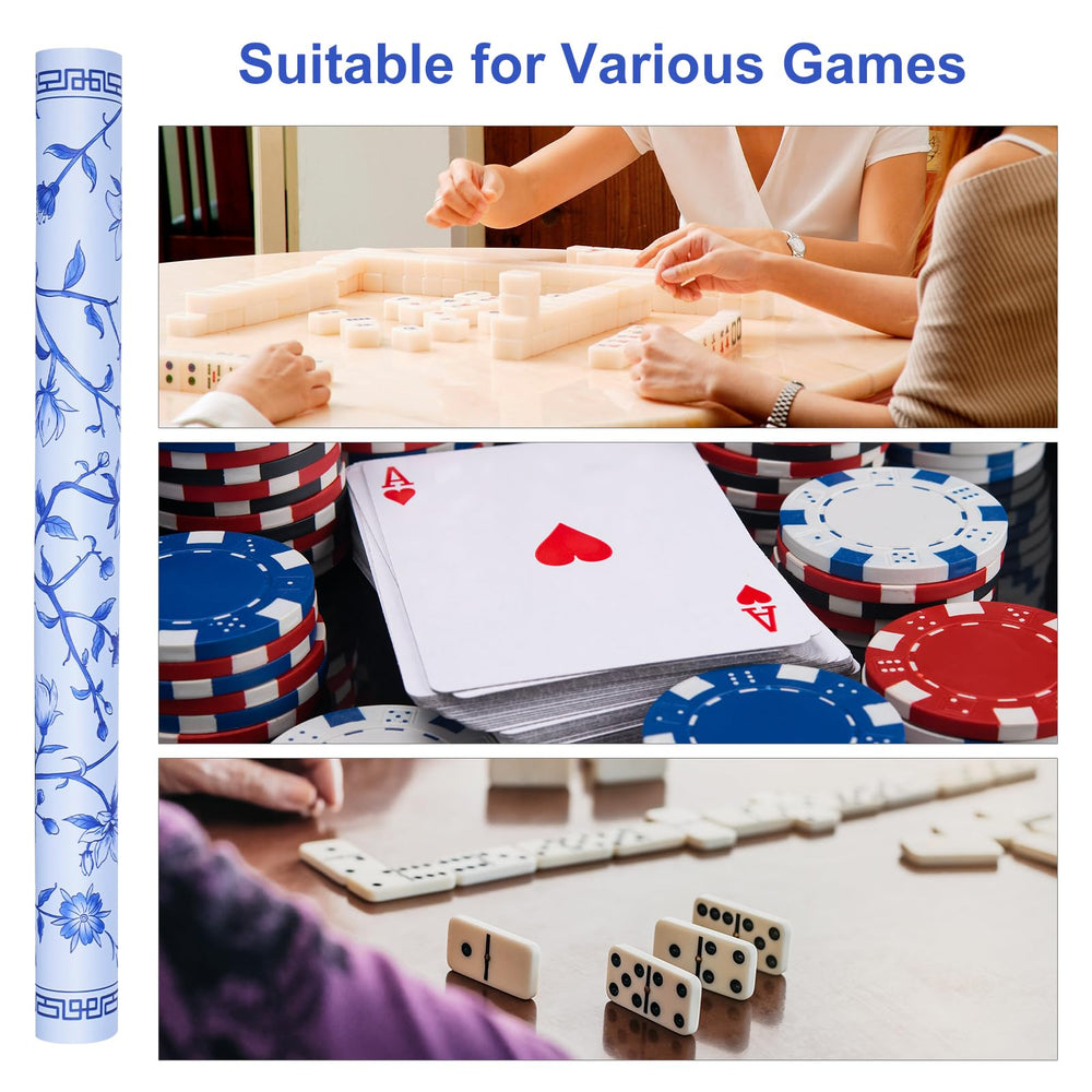 Jongyance mahjong mat versatile for many games beyond mahjong