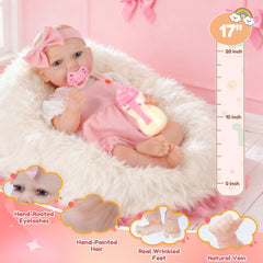 JONRRYIN Reborn doll breathing sounds simulate calm rest moments
