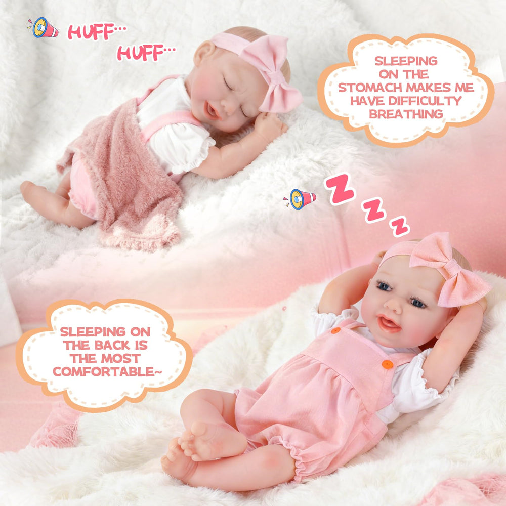 JONRRYIN Reborn silicone body and hands for realistic posing and gentle handling
