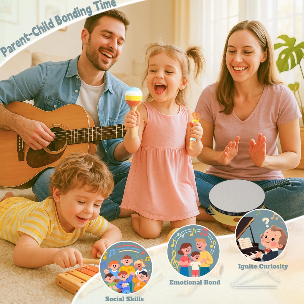 JOOMLAFLY castanets set for tactile exploration and coordinated movement